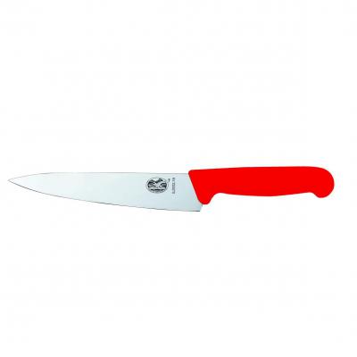 Victorinox Cooks Carving Knife Fibrox 25cm | Red