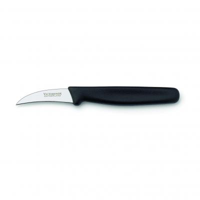 Victorinox Shaping Knife, 6cm Curved Blade, Nylon - Black (75530)