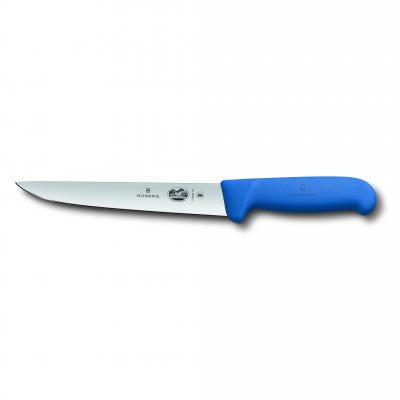 Victorinox Sticking Knife Straight Back Blade Fibrox 20cm | Blue