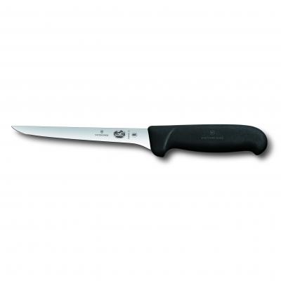 Victorinox Prof Boning Knife 12cm Straight Narrow Flexible Blade | Black
