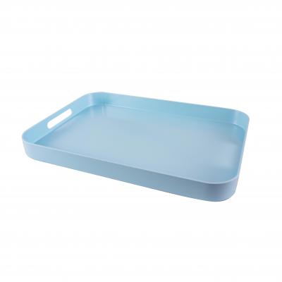 Serroni Melamine Rectangular Tray | Duck Egg Blue