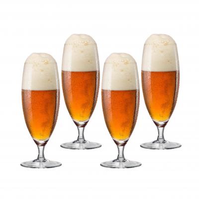 Bohemia Bar Beer Glass Set Of 4 380ml