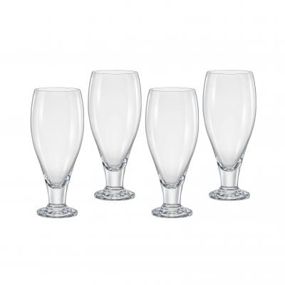Bohemia Bar Beer Glass Set Of 4 - 380ml