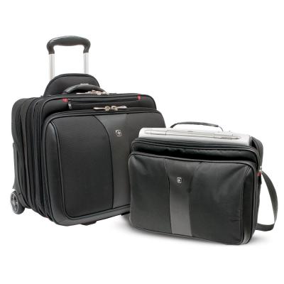 Wenger Patriot 2pc Business Set Wheeled Black