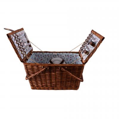 Avanti 4 Person Handle Picnic Basket Swimmers