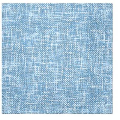 Paw Lunch Napkins 33cm Pack of 20 | 3 Ply | Linen Blue