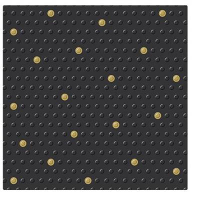 Paw Lunch Napkins 33cm Pack of 20 | 3 Ply | Inspo Dots Black