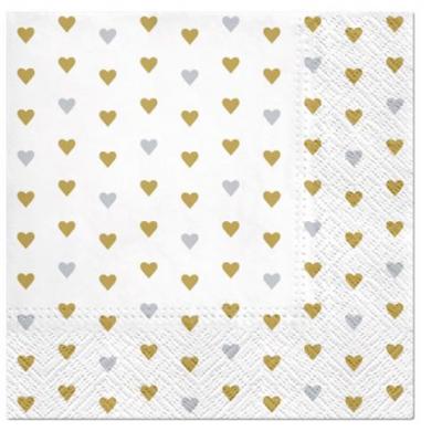 Paw Lunch Napkins 33cm Pack of 20 | 3 Ply | Lots Of Love