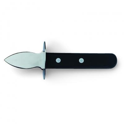 Victorinox Oyster Knife with Hand Guard , Black Wood Handle