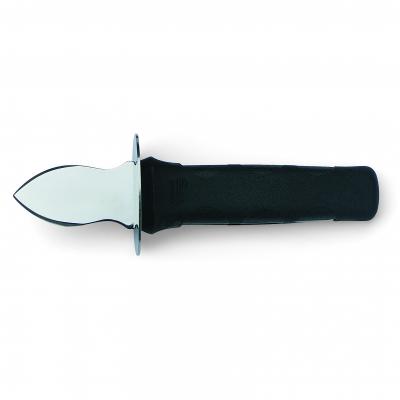 Victorinox Oyster Knife with Hand Guard and Black Poly Handle
