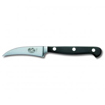 Victorinox Forged Shaping Knife,6cm, Curved Blade, 3 Rivet Nylon Handle