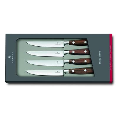 Victorinox Grand Maître Steak Knife Set, 4 pieces | 12cm