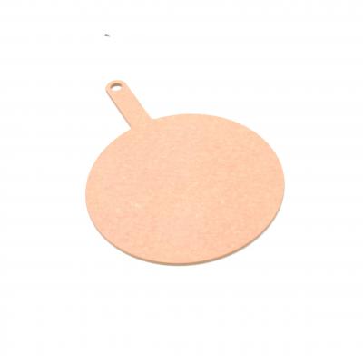 Epicurean Round Pizza Board With Handle Natural | 30x0.6cm