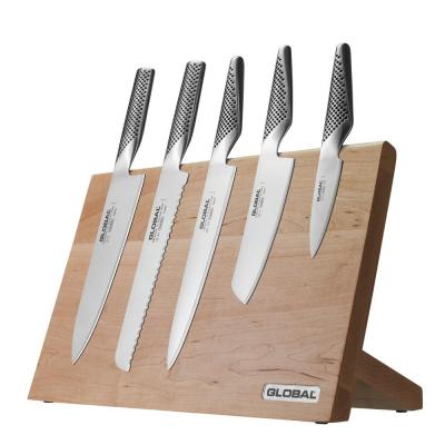 Global Takumi Maple Knife Block 6 pcs Set| Made in Japan