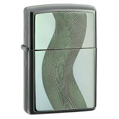 ZIPPO Texas Twister - Black Ice Lighter