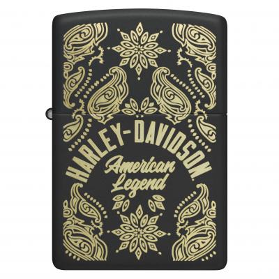 Zippo Harley Davidson American Legend | Black Matte
