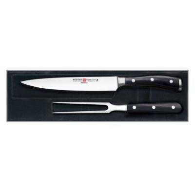 Wusthof Ikon Carving Knife Set 2 piece