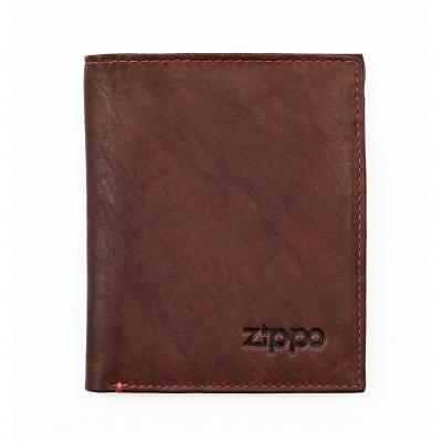 Zippo 2005122 Vertical Wallet Brown 4 Cards