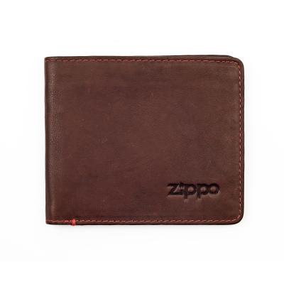 Zippo 2005119 Bi-Fold Brown 2 Cards