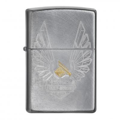 Zippo Harley Davidson Chrome Arch Auto 2T
