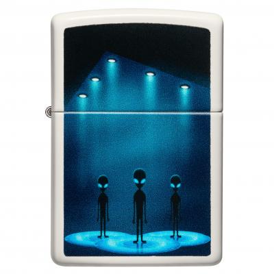 Zippo Aliens Design Glow-In-The-Dark 
