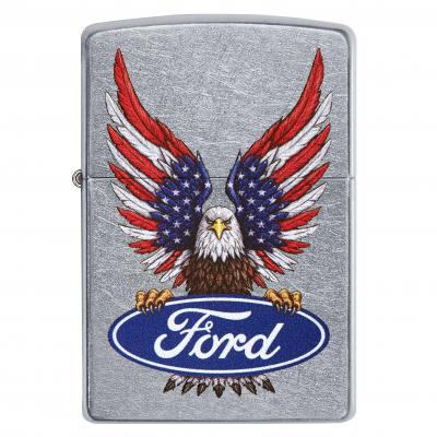 Zippo Ford Oval and American Bald Eagle Street