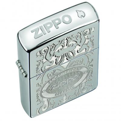 Zippo Crown Stamp Classic | High Polished Chrome Lighter 