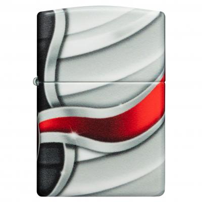 Zippo Ribbon White Matte 540 Color