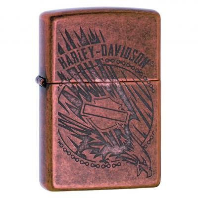 Zippo Harley Davidson - Antique Copper Lighter
