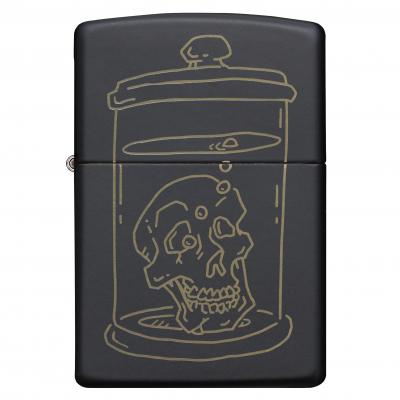 Zippo 218 Skull Design