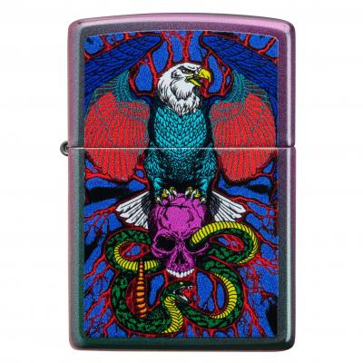 Zippo Eagle Snake And Sword Design