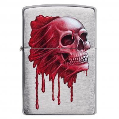 Zippo Red Skull Design
