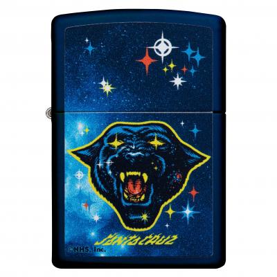 Zippo Santa Cruz Panther Design Navy Matte
