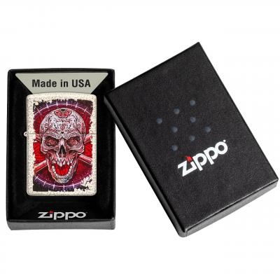 Zippo Skull Design