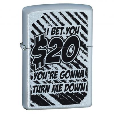 Zippo 205 I Bet You $20 Lighter