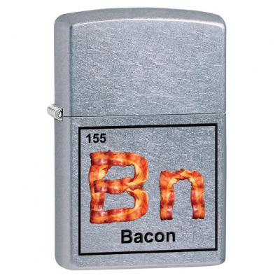 Zippo Bacon Street Chrome Lighter