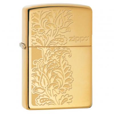 Zippo 29609 High Polish Brass Lighter