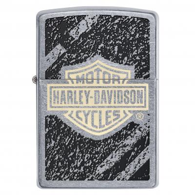 Zippo Harley Davidson Design Street Chrome