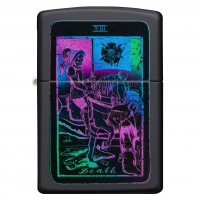Zippo Black Light Tarot Card Design