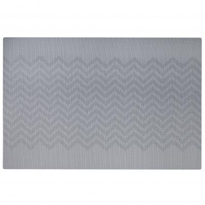 Wilkie Brother  Chevron PlaceMat 12pc PK Grey