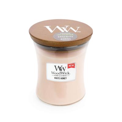Woodwick White Honey Candle Medium