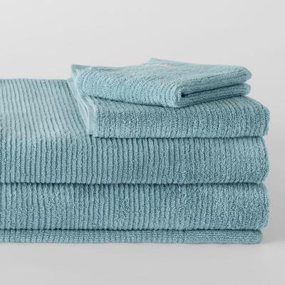 Sheridan Living Textures Misty Teal Bath Sheet