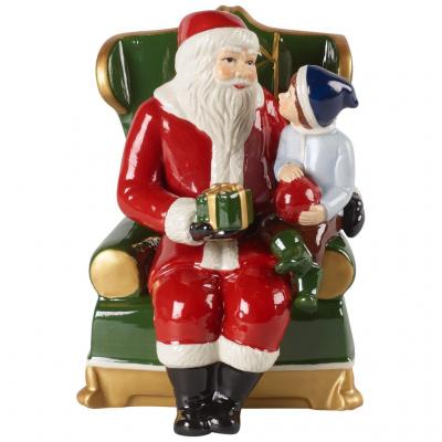 Villeroy and Boch Christmas Toy's | Santa on Armchair