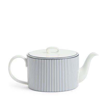 Wedgwood Gio Pinstripe White Teapot | 940ml