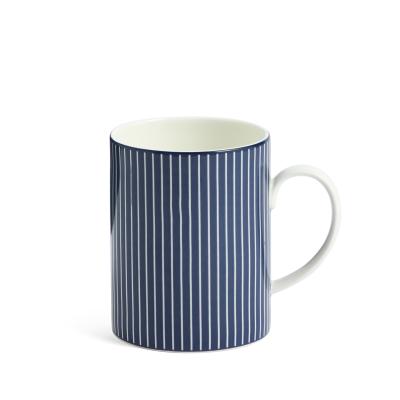 Wedgwood Gio Pinstripe Blue Mug | 350ml