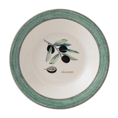 Wedgwood Sarah's Garden Pasta Bowl Green