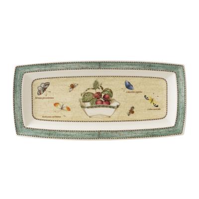Wedgwood Sarah's Garden Rectangular Tray Green 30cm