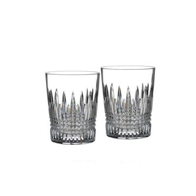 Waterford Lismore Diamond Whiskey Tumbler Glasses | Set of 2