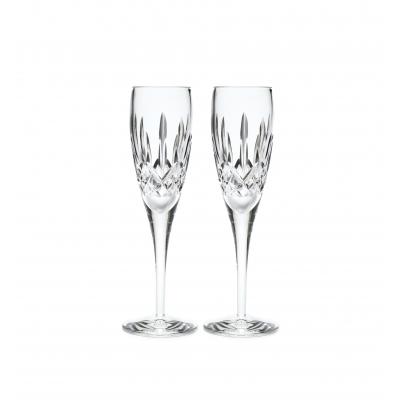 Waterford Lismore Classic Nouveau Flute Pair