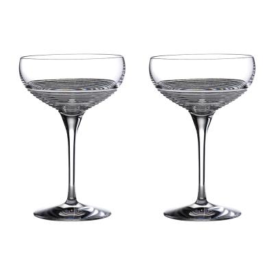 Waterford Mixology Rum Circon Coupe Pair